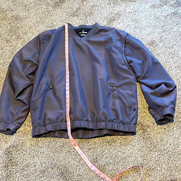 Grand Slam Golf V-neck Pullover, Dark Grey, Size L - Picture 3 of 7